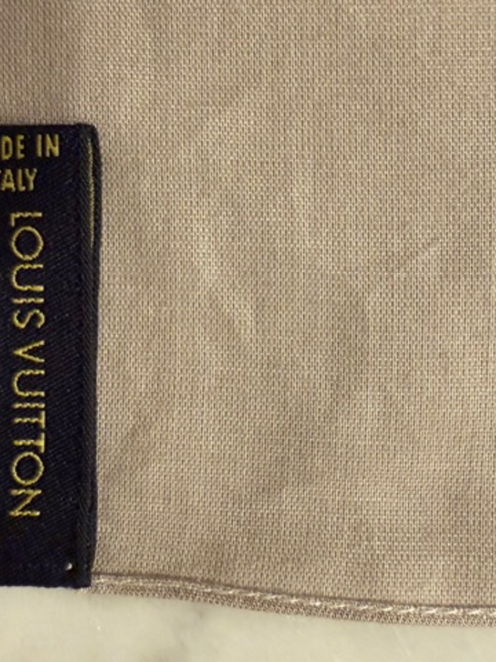 Louis Vuitton Cotton Bandana Scarf